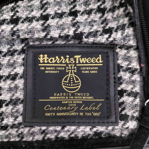 ハリスツイード Harris Tweed ウール切替 ショルダー ボディバッグ メンズ