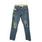 リーバイス Levis 505 ボタン裏725刻印 REGULAR FIT ダメージデニム メンズ W33 L32