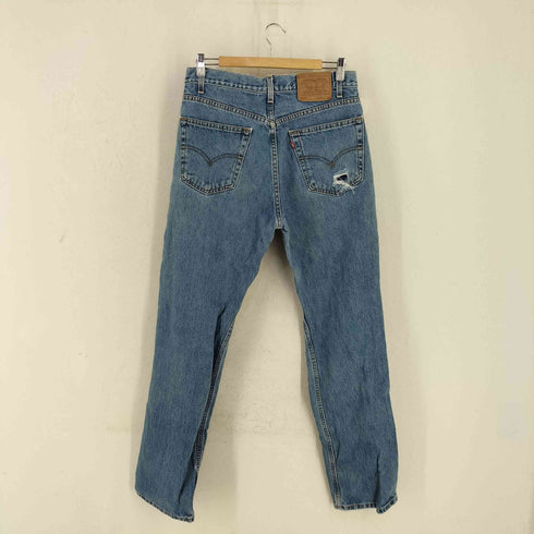 リーバイス Levis 505 ボタン裏725刻印 REGULAR FIT ダメージデニム メンズ W33 L32