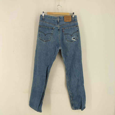 リーバイス Levis 505 ボタン裏725刻印 REGULAR FIT ダメージデニム メンズ W33 L32