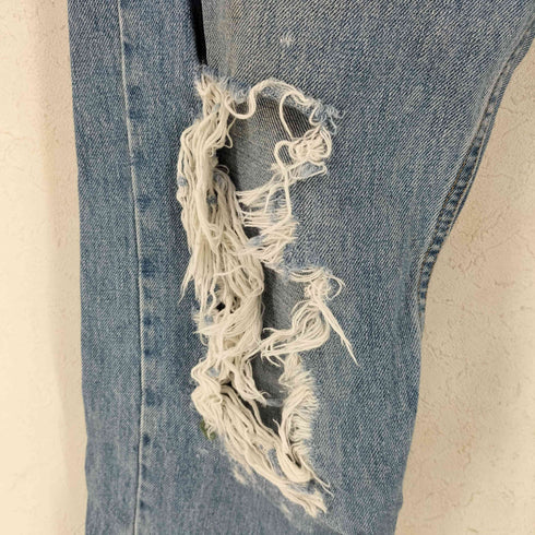 リーバイス Levis 505 ボタン裏725刻印 REGULAR FIT ダメージデニム メンズ W33 L32