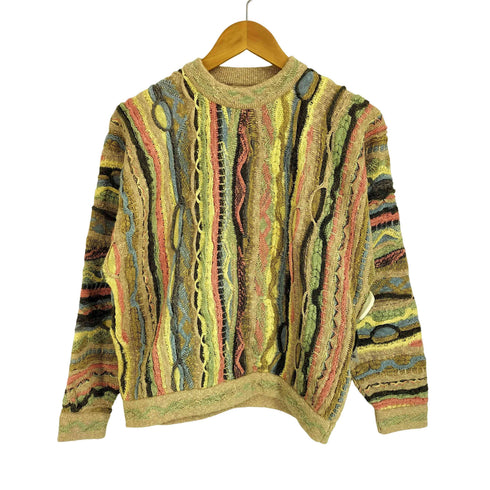 クージー COOGI CLASSIC オーストラリア製 90S 3Dニット メンズ SS