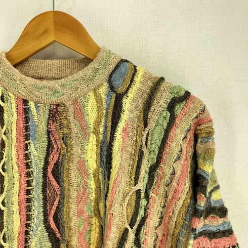 クージー COOGI CLASSIC オーストラリア製 90S 3Dニット メンズ SS