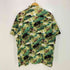 オールドネイビー OLD NAVY 00s 総柄 アロハシャツ メンズ import:L