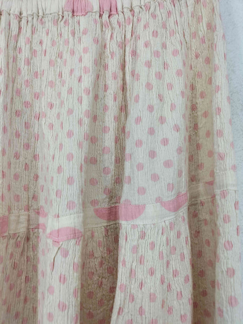 ツモリチサト TSUMORI CHISATO 00S ちりめんドット柄スカート レディース 2