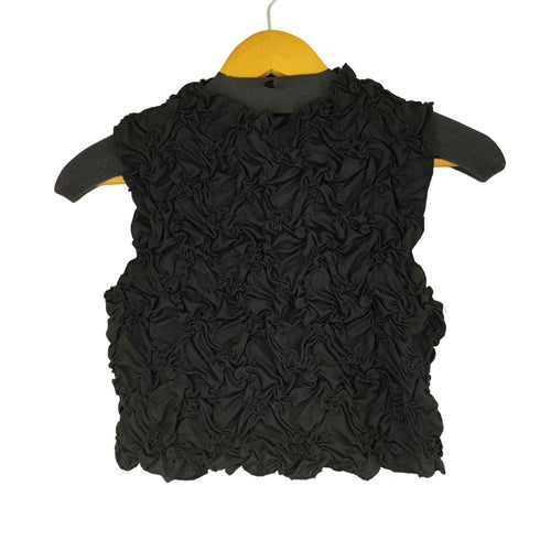 ザラ ZARA ノースリーブ シャーリングトップ レディース US M