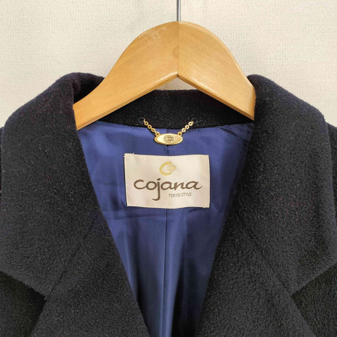 コジャーナ cojana カシミヤ混 ウール ダブルチェスターコート レディース
