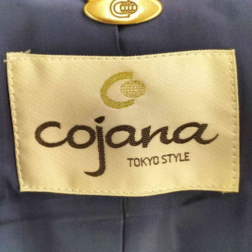 コジャーナ cojana カシミヤ混 ウール ダブルチェスターコート レディース