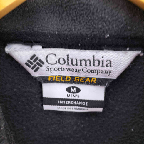 コロンビア Columbia 90S FIELD GEAR ロゴ刺繍 フリース ジャケット メンズ import:M