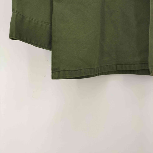 ユーエスアーミー U.S. ARMY 80s ワッペン刺繍 ミリタリー ユーティリティシャツ メンズ 161/2