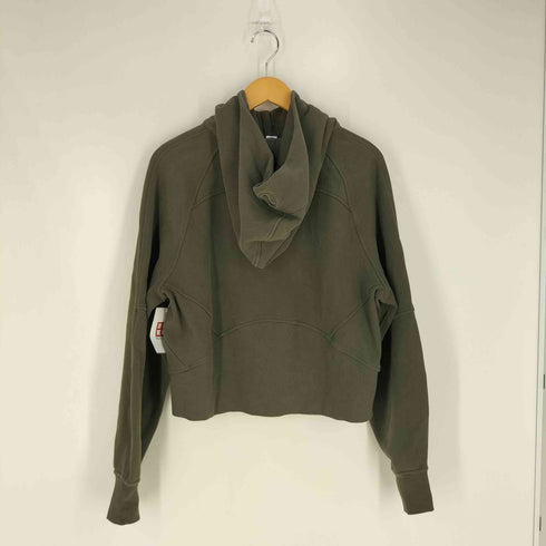 ルルレモン lululemon Scuba フルジップクロップフーディ レディース