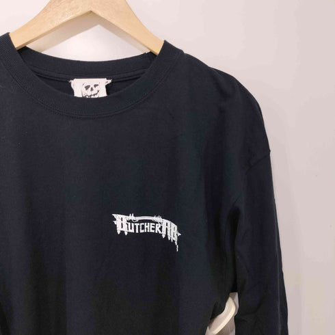DEATH BY METAL デスメタル グラインドコア アートワーク プリント L/S Tシャツ メンズ import:L
