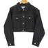 ラグナムーン LAGUNAMOON 24AW ショートデニムジャケット レディース FREE