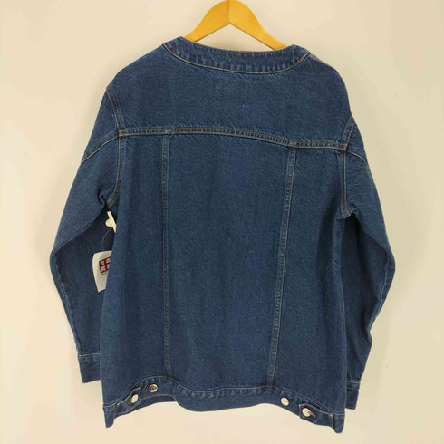 エイチアンドエム H&M WASHED OUT デニムジャケット レディース import:S