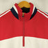 アディダス adidas ハーフジップ デサント製 トラックジャケット メンズ M-L