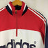 アディダス adidas ハーフジップ デサント製 トラックジャケット メンズ M-L