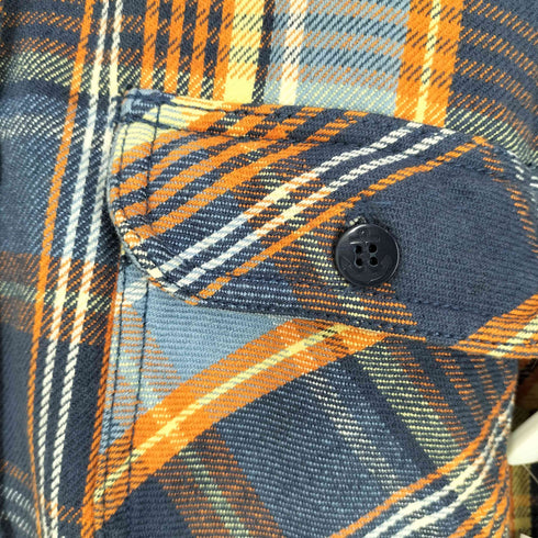 heavy flannel ヘビーチェックネルシャツ メンズ import:M