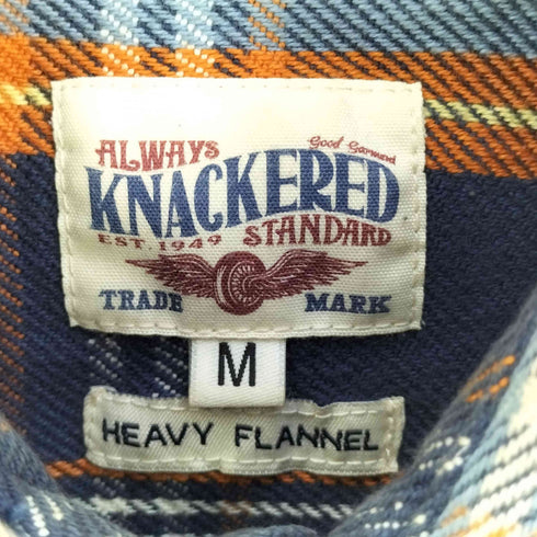heavy flannel ヘビーチェックネルシャツ メンズ import:M