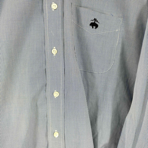 ブルックスブラザーズ BROOKS BROTHERS L/S BD チェックシャツ メンズ 17 14/5