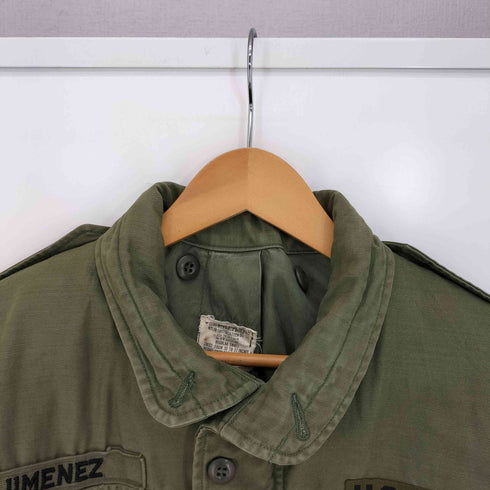 ユーエスアーミー U.S. ARMY 60s M65 1st Field Jacket アルミジップ フィールドジャケット メンズ REGULAR SMALL