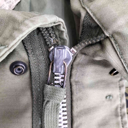 ユーエスアーミー U.S. ARMY 60s M65 1st Field Jacket アルミジップ フィールドジャケット メンズ REGULAR SMALL