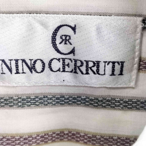 セルッティ NINO CERRUTI ボーダー L/S シャツ メンズ 16