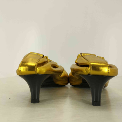 ジルサンダー JIL SANDER ポインテッドトゥ ローヒールパンプス レディース JPN:37