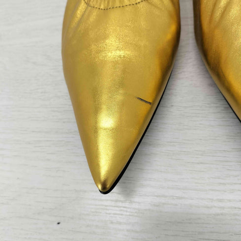 ジルサンダー JIL SANDER ポインテッドトゥ ローヒールパンプス レディース JPN:37