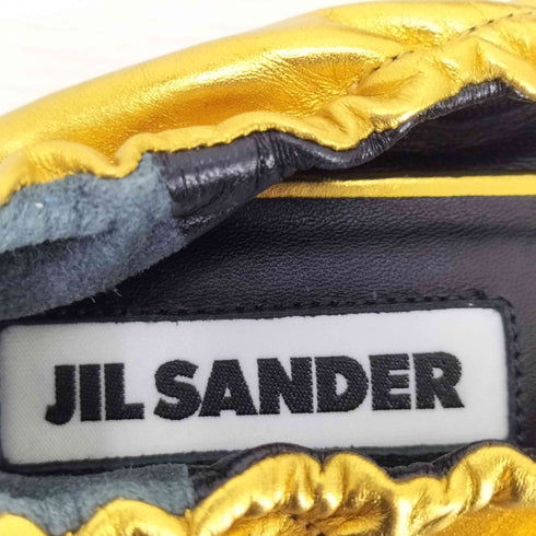 ジルサンダー JIL SANDER ポインテッドトゥ ローヒールパンプス レディース JPN:37