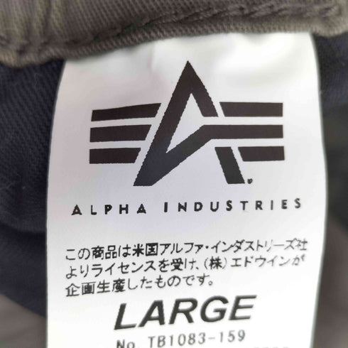 アルファ ALPHA ルーズシルエット ストレッチ カーゴパンツ メンズ JPN:L