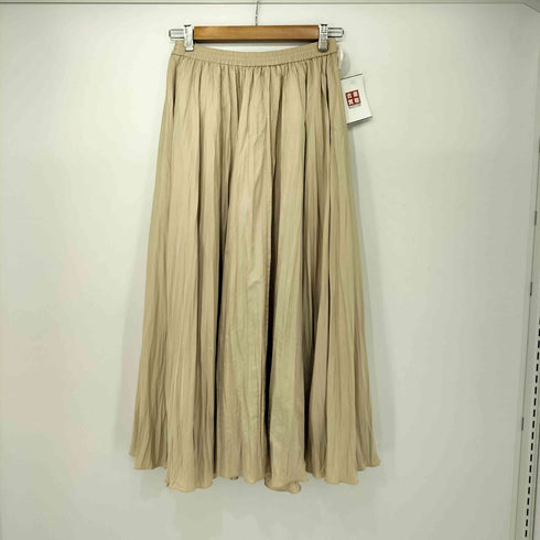 スローブイエナ SLOBE IENA 23AW タフタワッシャープリーツスカート レディース