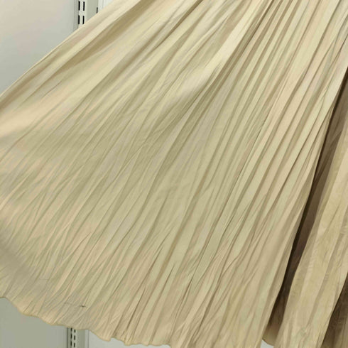 スローブイエナ SLOBE IENA 23AW タフタワッシャープリーツスカート レディース