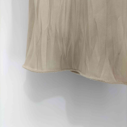 スローブイエナ SLOBE IENA 23AW タフタワッシャープリーツスカート レディース