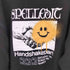SPELLEDIT バックプリント ジップアップパーカー メンズ