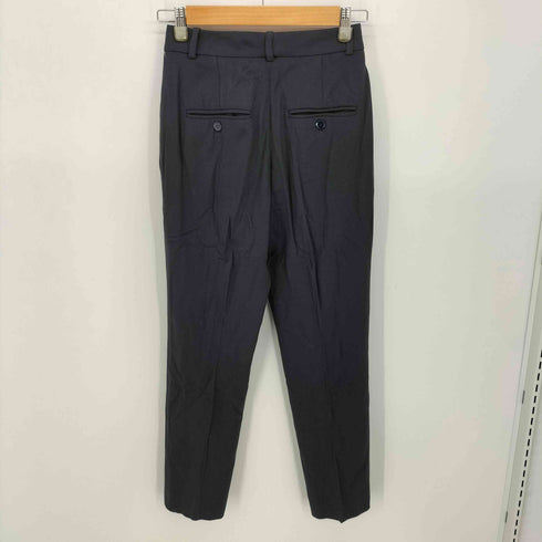 カルヴェン CARVEN レーヨン ウール テーパード スラックス レディース 34