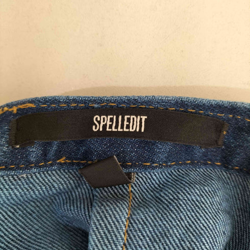 SPELLEDIT デニムタイトスカート レディース