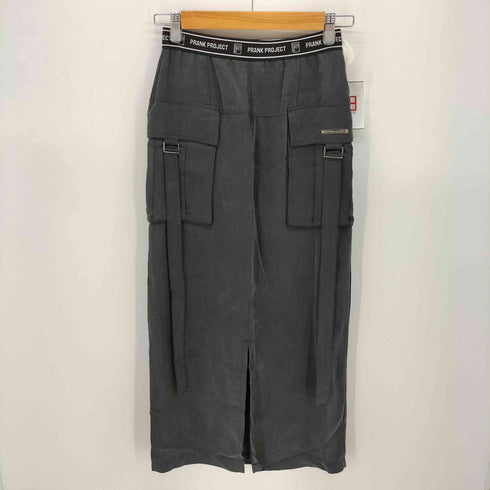 プランクプロジェクト PRANK PROJECT 23AW Satin Cargo Skirt サテン カーゴ スカート レディース FREE