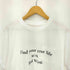 レッドウィング RED WING Find your true life T-shirt フォントロゴプリントクルーネック半袖Tシャツ メンズ