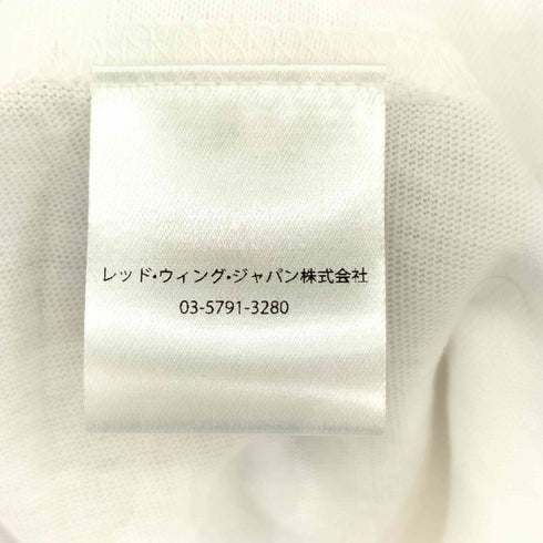 レッドウィング RED WING Find your true life T-shirt フォントロゴプリントクルーネック半袖Tシャツ メンズ