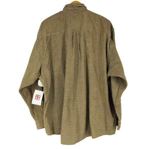 エディーバウアー Eddie Bauer 90S 白タグ チェックシャツ メンズ JPN:XXL