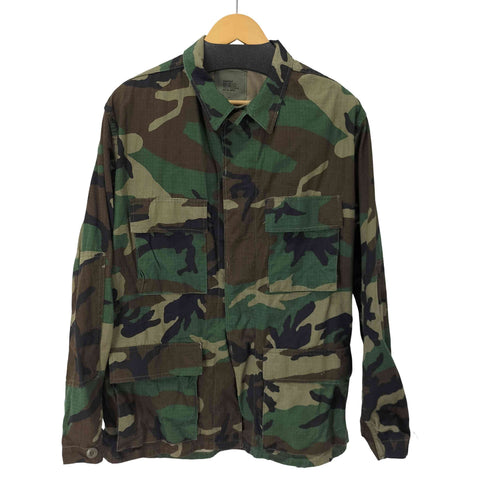 ユーエスアーミー U.S. ARMY 89年会計 RIPSTOP BDU SHIRTS カモフラージュフィールドジャケット メンズ 7080/9404
