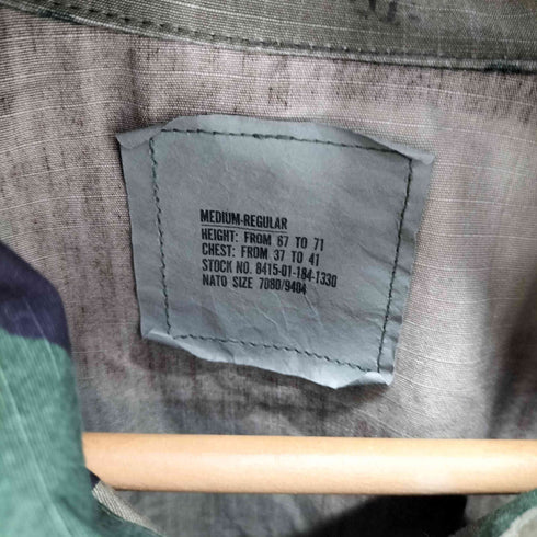 ユーエスアーミー U.S. ARMY 89年会計 RIPSTOP BDU SHIRTS カモフラージュフィールドジャケット メンズ 7080/9404