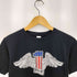 SUN ロゴプリント クルーネック半袖Tシャツ カットソー メンズ SMALL