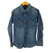 ラングラー Wrangler ウォッシュ加工デニムウエスタンシャツ メンズ MEDIUM
