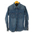 ラングラー Wrangler ウォッシュ加工デニムウエスタンシャツ メンズ MEDIUM