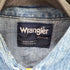 ラングラー Wrangler ウォッシュ加工デニムウエスタンシャツ メンズ MEDIUM