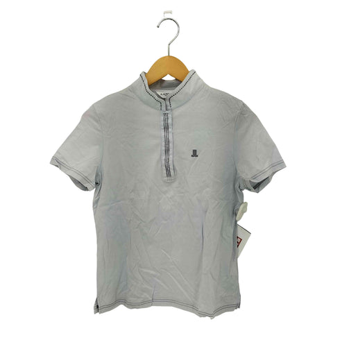 ラバンスポーツ LANVIN SPORT S/S ロゴプリントポロシャツ レディース 40