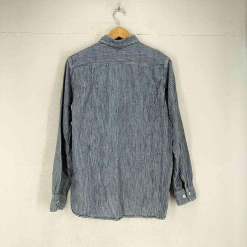 BACKDROP ヒッコリーシャツ メンズ L