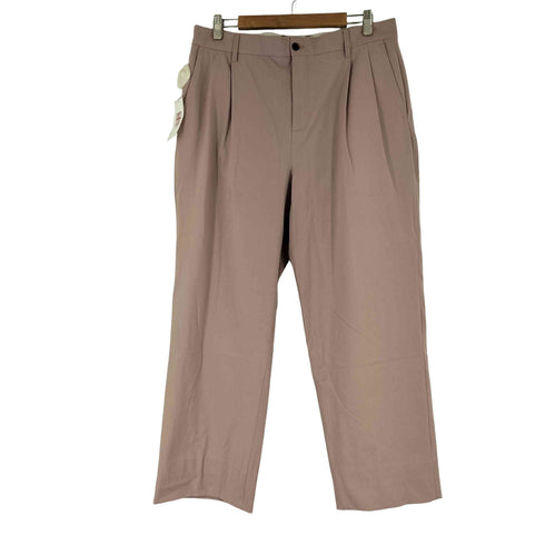 ザラ ZARA 2タック ワイドスラックスパンツ メンズ 42