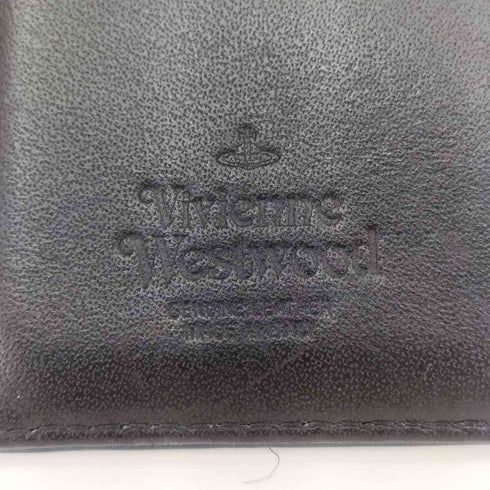 ヴィヴィアンウエストウッド Vivienne Westwood オーブロゴ レザー 三つ折り財布 レディース